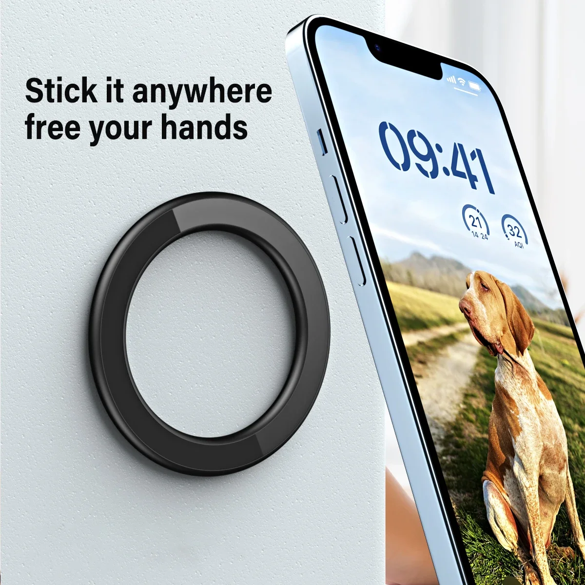 For MagSafe Magnetic Ring Hold - مراجعة Taco Stand Holder وسعره