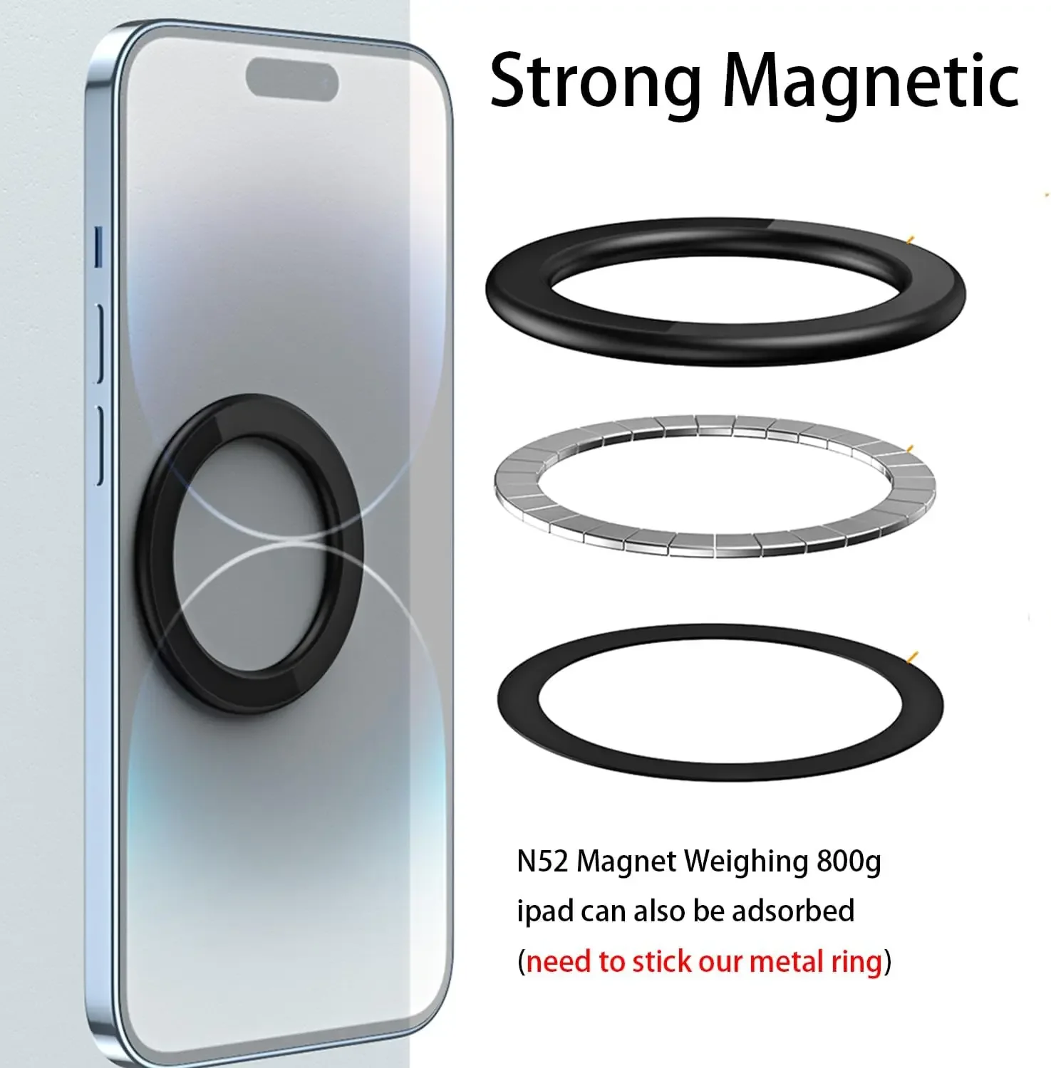 For MagSafe Magnetic Ring Hold - مراجعة Taco Stand Holder وسعره