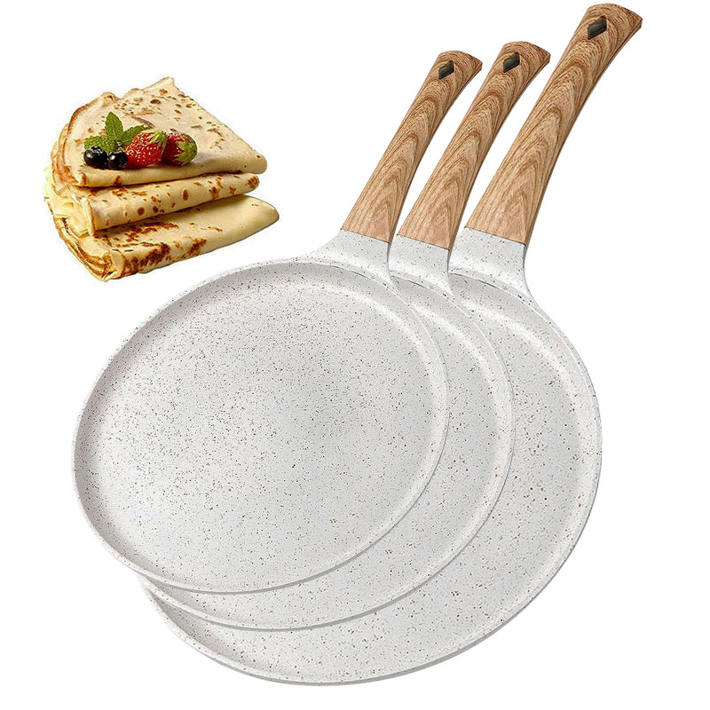20/24/28cm Nonstick Crepe Egg  - مراجعة Danish Pancake Pan وسعره