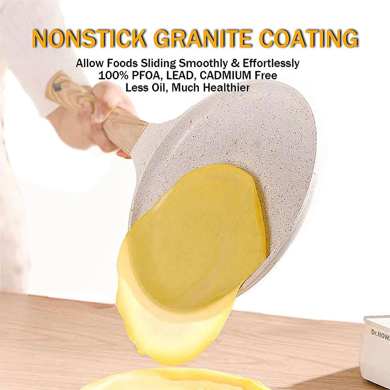 20/24/28cm Nonstick Crepe Egg  - مراجعة Danish Pancake Pan وسعره