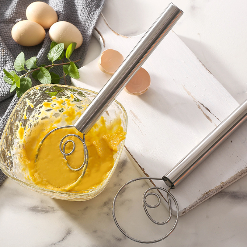Danish Dough Whisk - Stainless - مراجعة Danish Pancake Pan وسعره