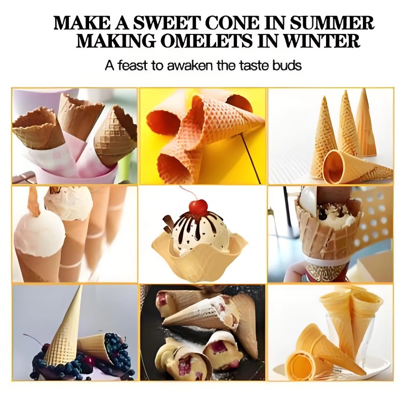 Wholesale Electric Crispy Cone - مراجعة Waffle Cone Maker وسعره