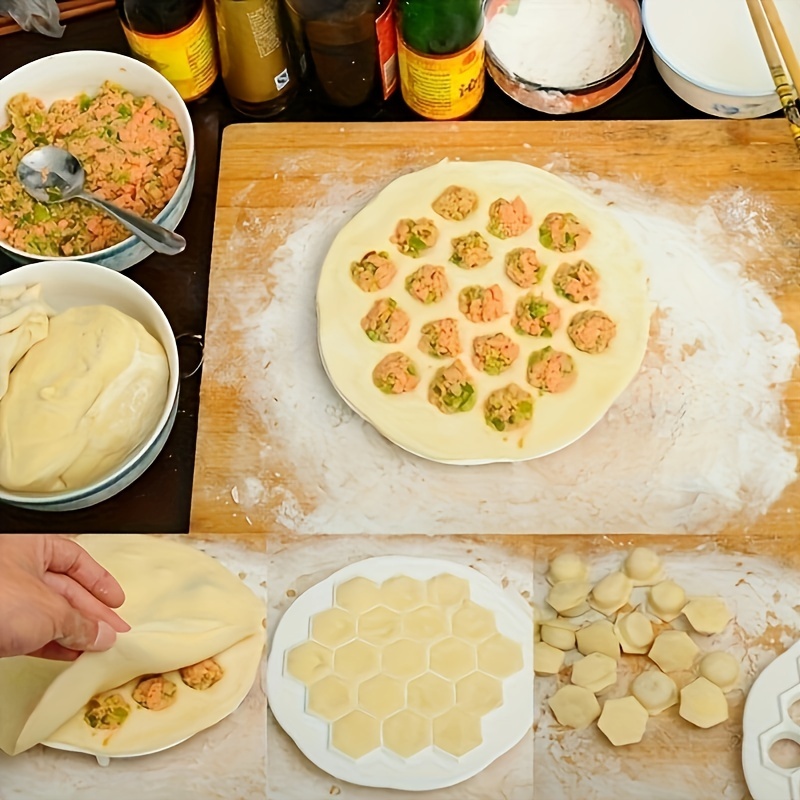 1pc- Simple Chinese Dumplings  - مراجعة Dumpling Press Set وسعره