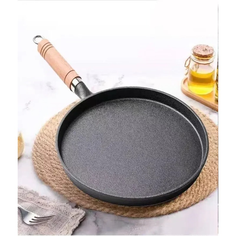 2026 Thick cast iron flat bott - مراجعة Danish Pancake Pan وسعره