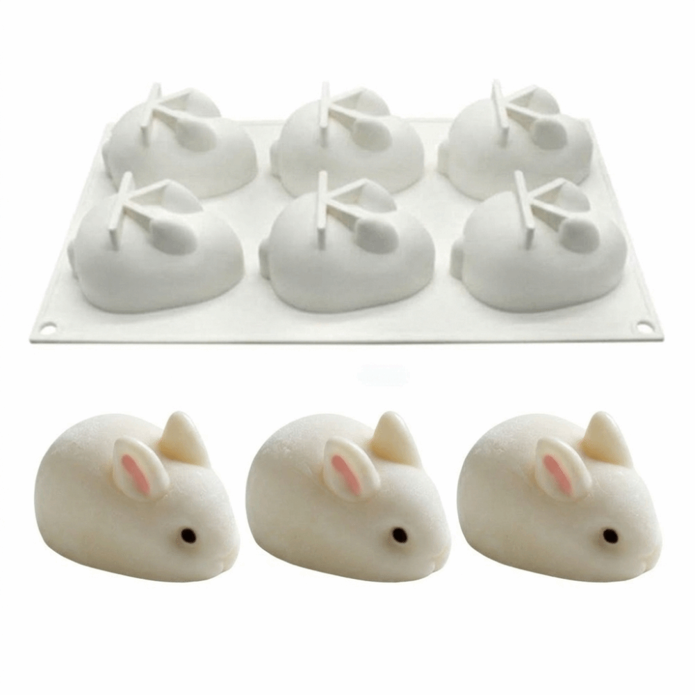 Flexible Silicone 3D Rabbit Ca - مراجعة Bunny Cake Mold وسعره