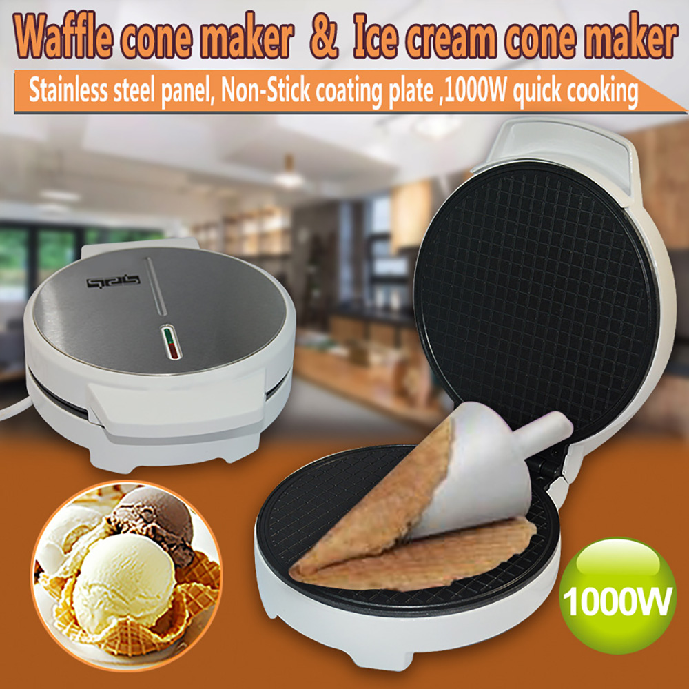 Waffle Cone Make Premium Egg R - مراجعة Waffle Cone Maker وسعره