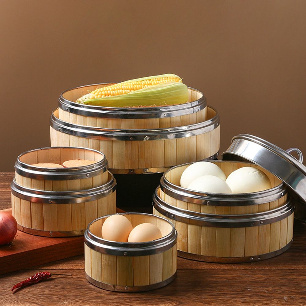 Dim Sum Bao Buns Woven Bamboo  - مراجعة Bao Steamer Bamboo وسعره