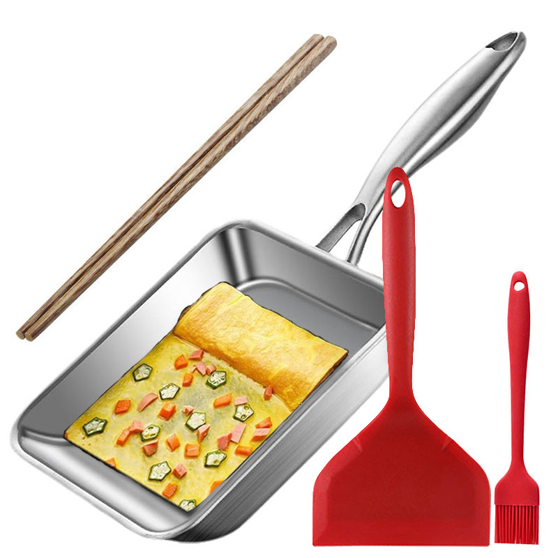 Stainless Steel Japanese Omele - مراجعة Egg Waffle Pan وسعره