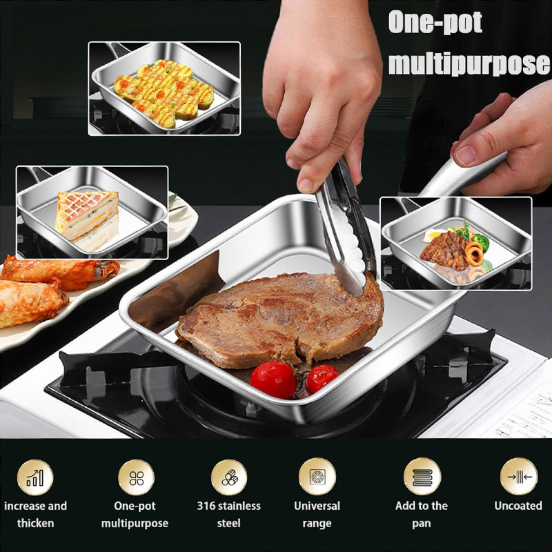 Stainless Steel Japanese Omele - مراجعة Egg Waffle Pan وسعره