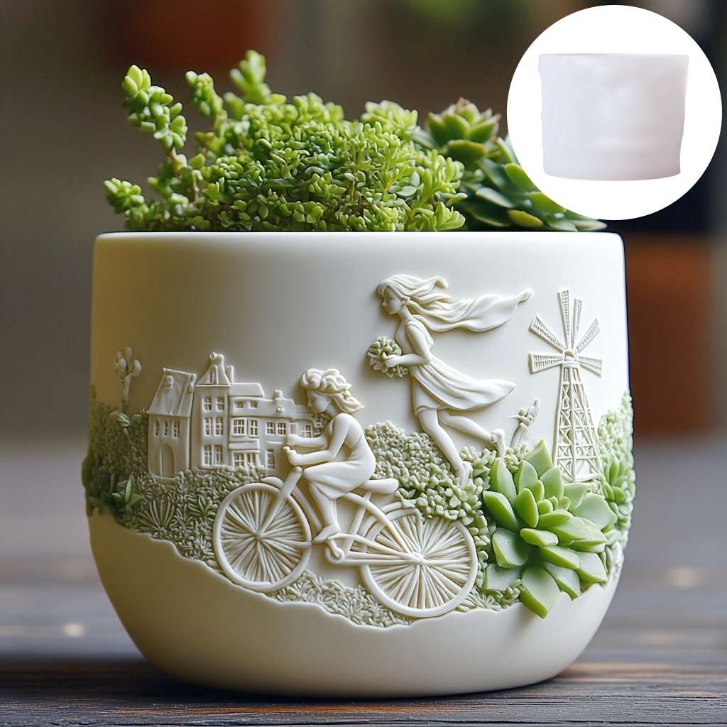 Beauty holding horse relief su - مراجعة Potsticker Mold وسعره