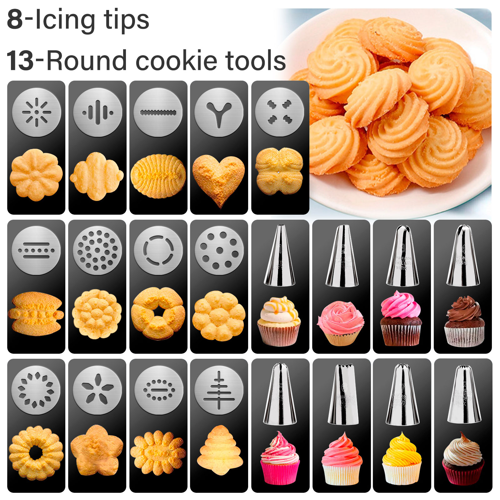 Christmas Cookie Press Gun and - مراجعة Churros Maker Gun وسعره