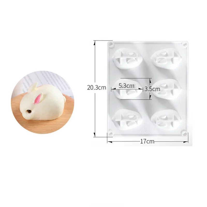Silicone 3D Bunny Rabbit Cake  - مراجعة Bunny Cake Mold وسعره