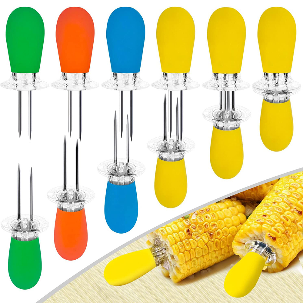 LMETJMA 12pcs/set Corn Holders - مراجعة Corn Dog Stick وسعره