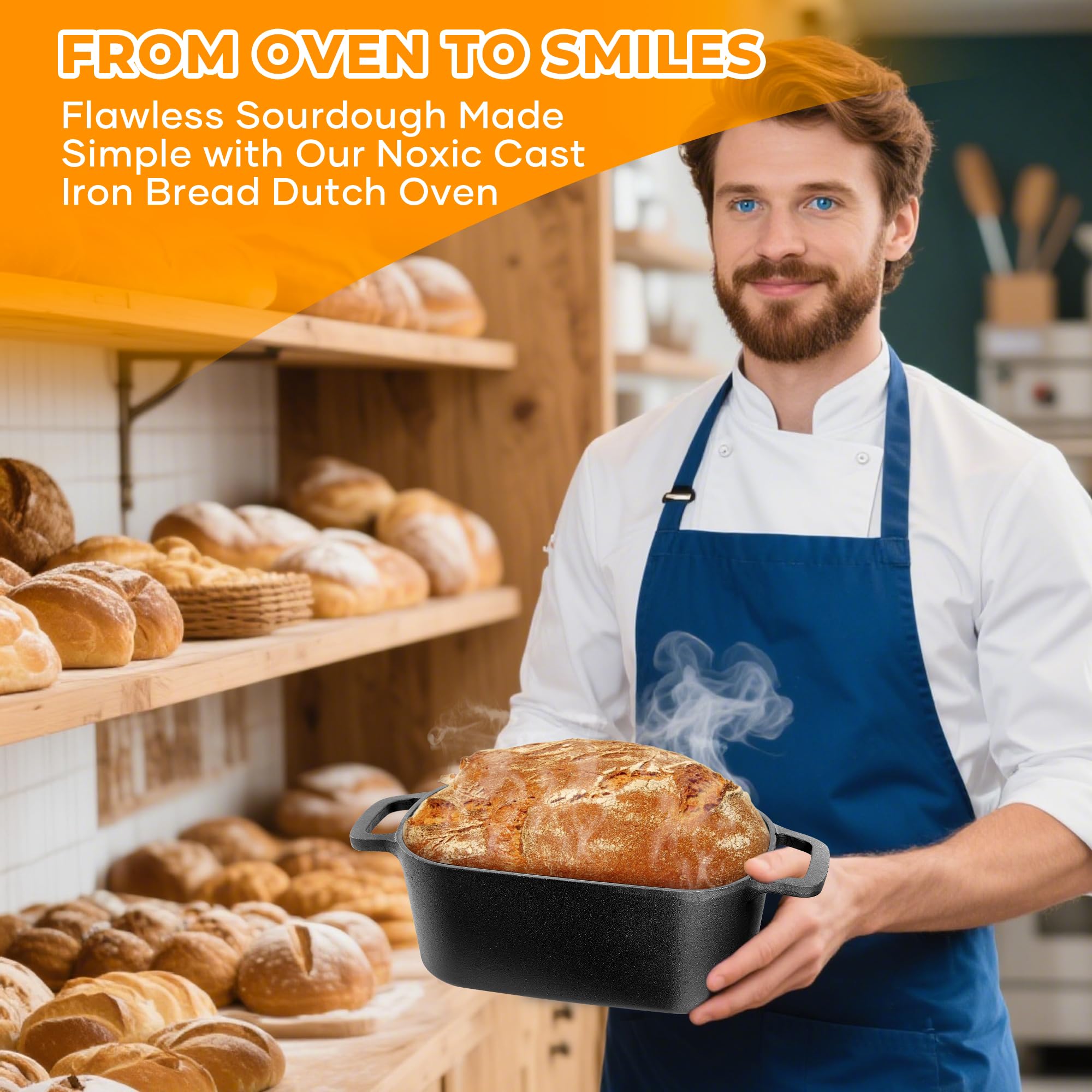 Dutch Oven For Bread Baking So - مراجعة Cast Iron Corn وسعره