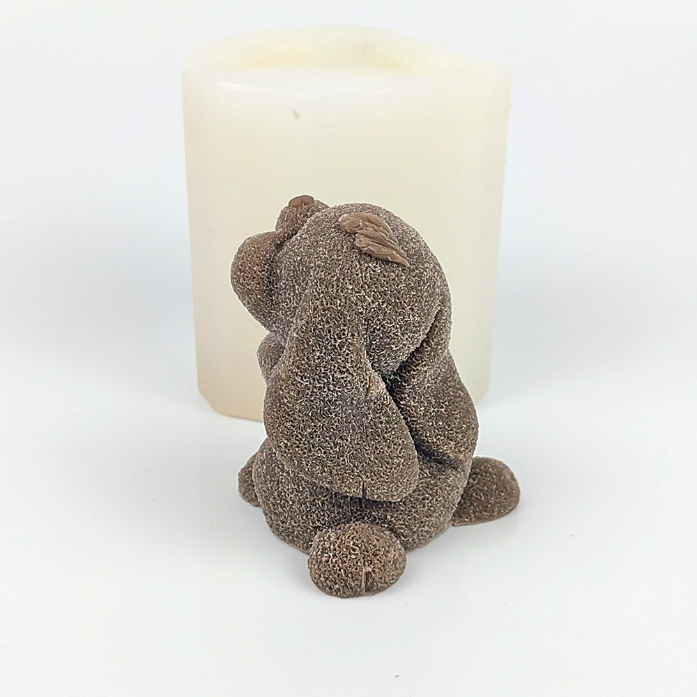Praying Rabbit Moulds Soap Mol - مراجعة Bunny Cake Mold وسعره