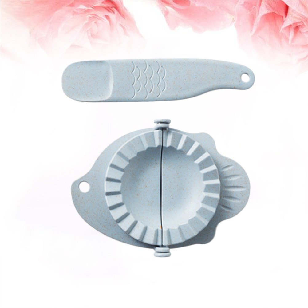 2Pcs Dumpling Maker Set Wheat  - مراجعة Dumpling Press Set وسعره