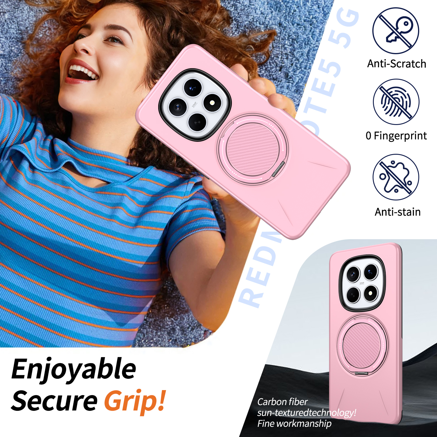For Xiaomi Redmi Note 15 Pro P - مراجعة Taco Stand Holder وسعره