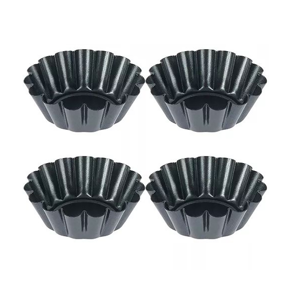 4PCS Mini Round Nonstick Tart  - مراجعة Egg Waffle Pan وسعره