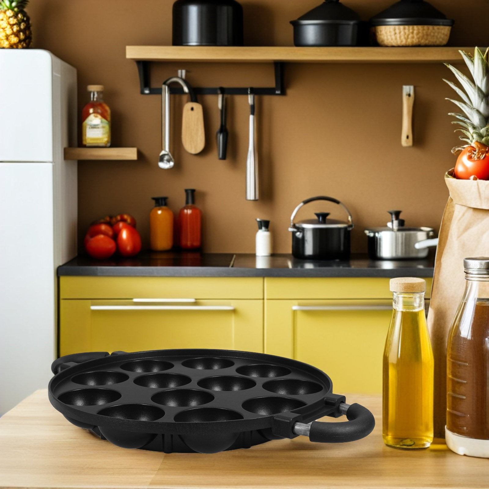 12 Hole Takoyaki Pan Nonstick  - مراجعة Takoyaki Grill Plate وسعره