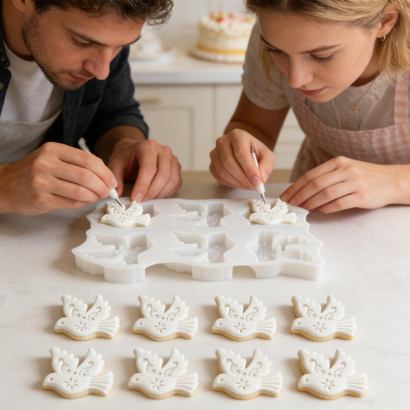 Bird Shape Silicone Mold 6-Cav - مراجعة Potsticker Mold وسعره