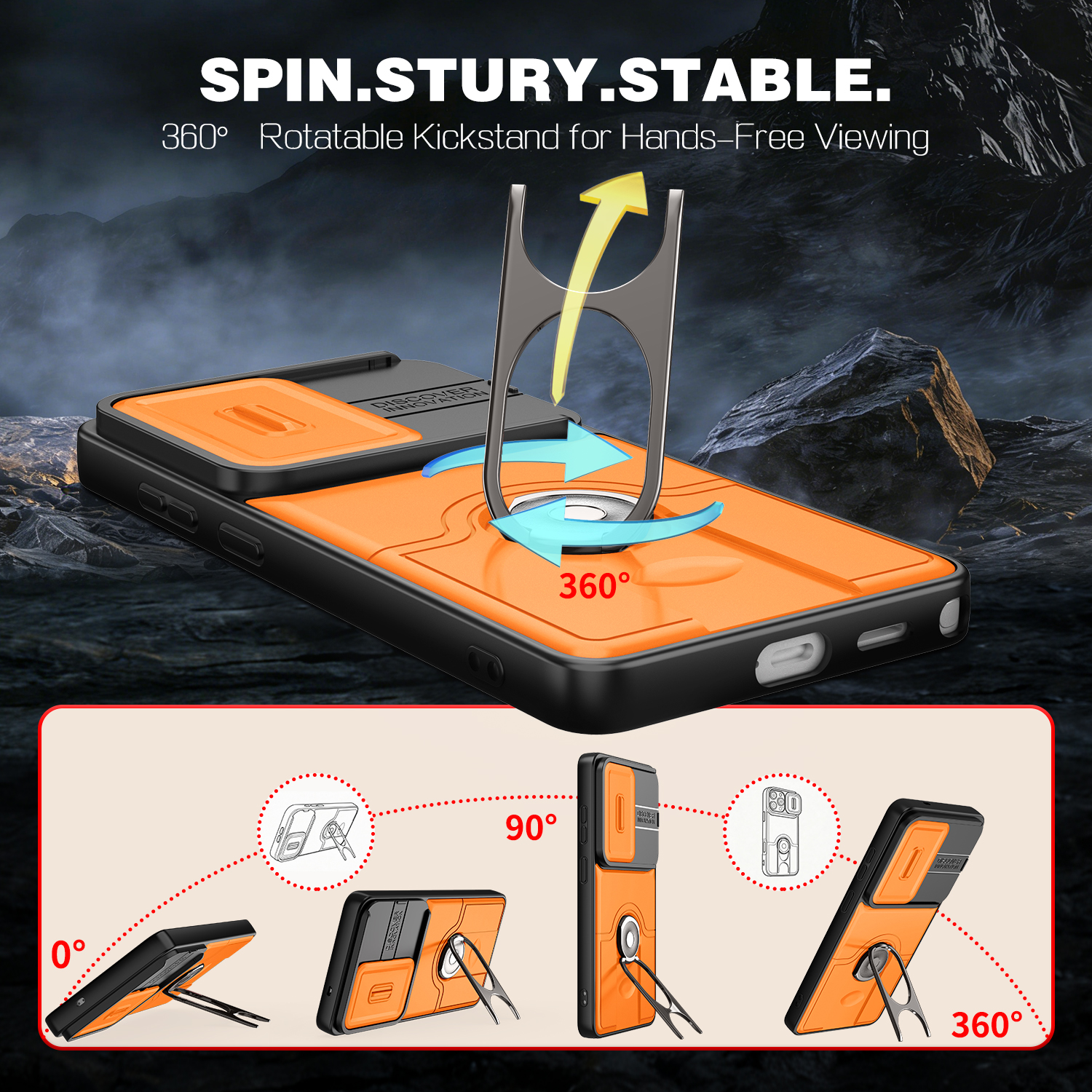 Ring Holder Phone Case for Sam - مراجعة Taco Stand Holder وسعره