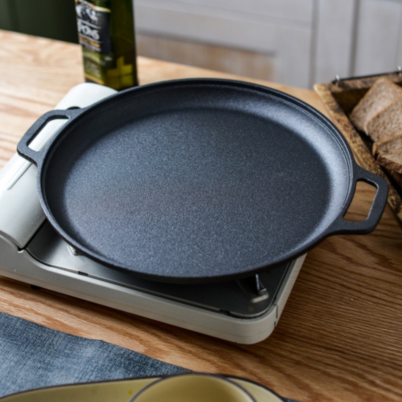 JUSTINLAU Double-Ear Frying Pa - مراجعة Cast Iron Corn وسعره