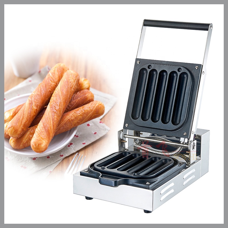 Commercial 220V French Muffin  - مراجعة Corn Dog Stick وسعره
