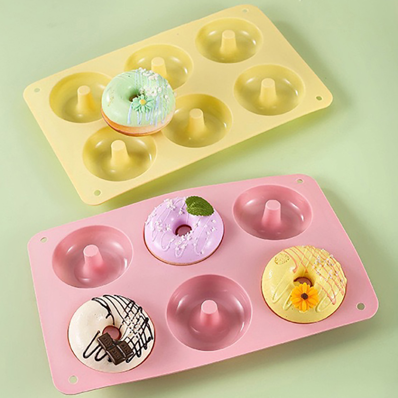 6 Donut Cake Silicone Molds Ki - مراجعة Donut Mold Silicone وسعره
