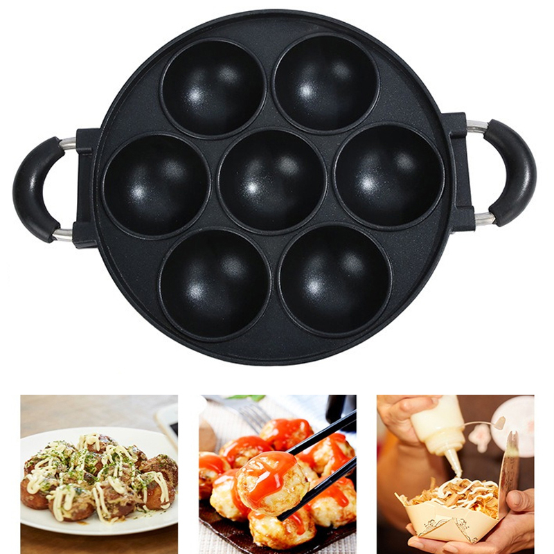 7 Hole Cake Cooking Pan Cast I - مراجعة Cast Iron Corn وسعره