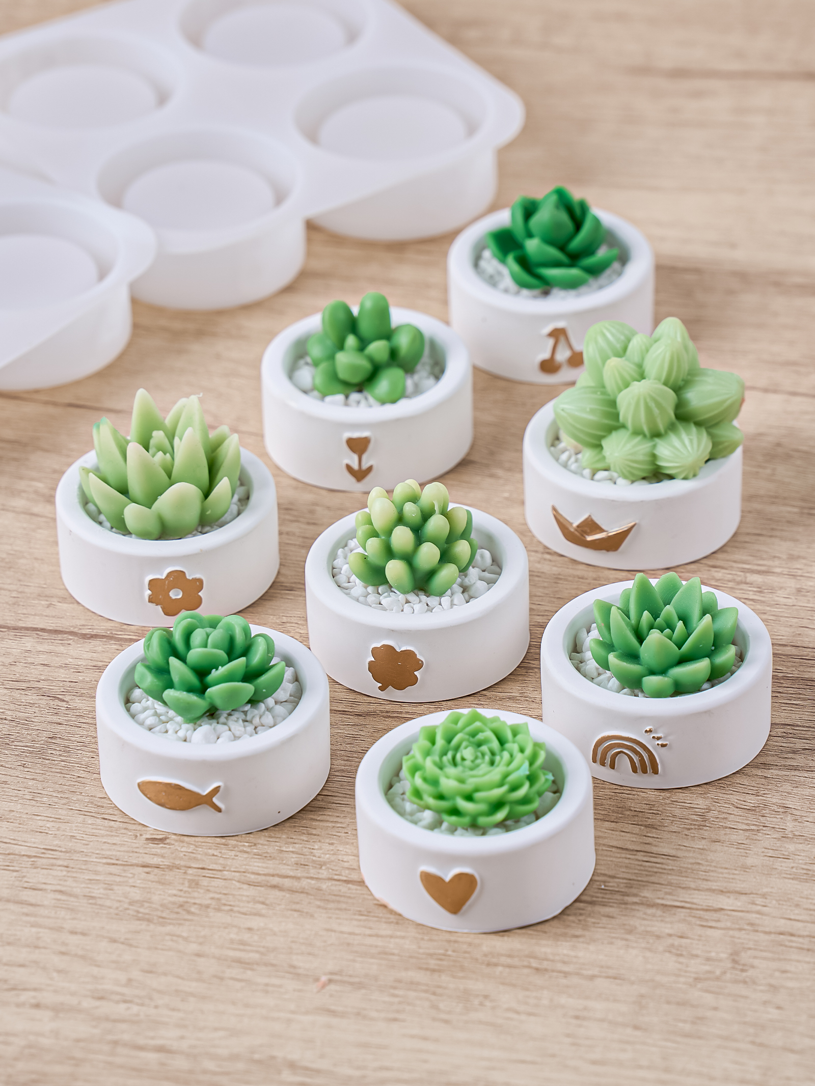 Round Candle Cup Holder Silico - مراجعة Potsticker Mold وسعره