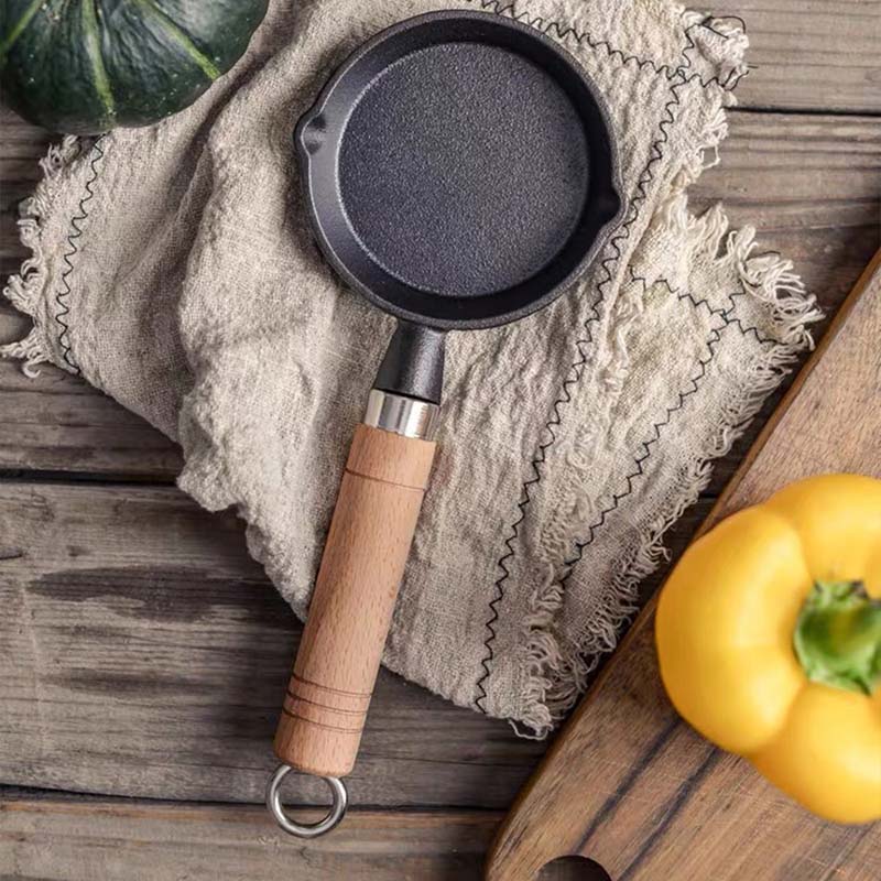 Egg Pan Cast Iron Skillet Fryi - مراجعة Cast Iron Corn وسعره