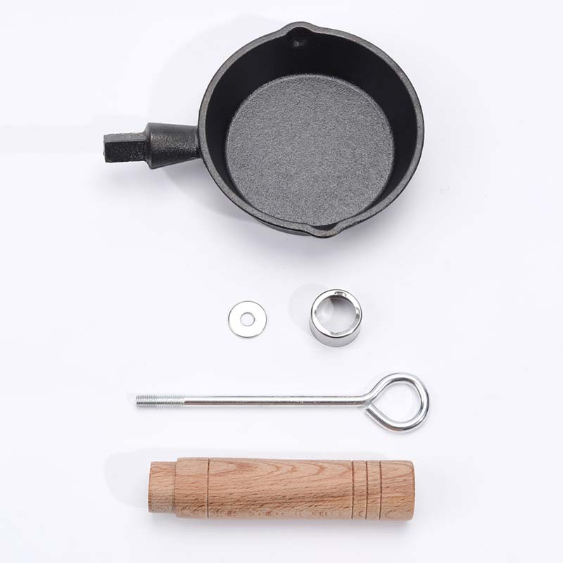 Egg Pan Cast Iron Skillet Fryi - مراجعة Cast Iron Corn وسعره
