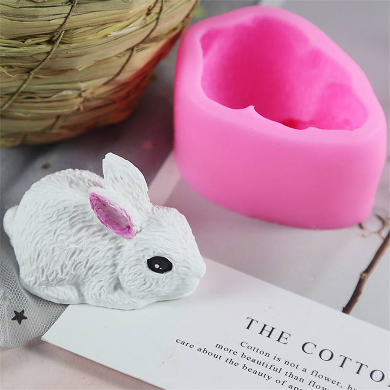 3d Rabbit Silicone Candle Mold - مراجعة Bunny Cake Mold وسعره