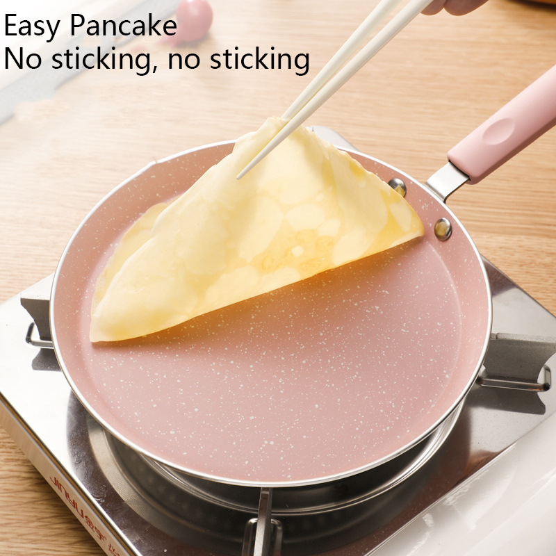 1 Non Stick Pink Frying Pan Fo - مراجعة Egg Waffle Pan وسعره
