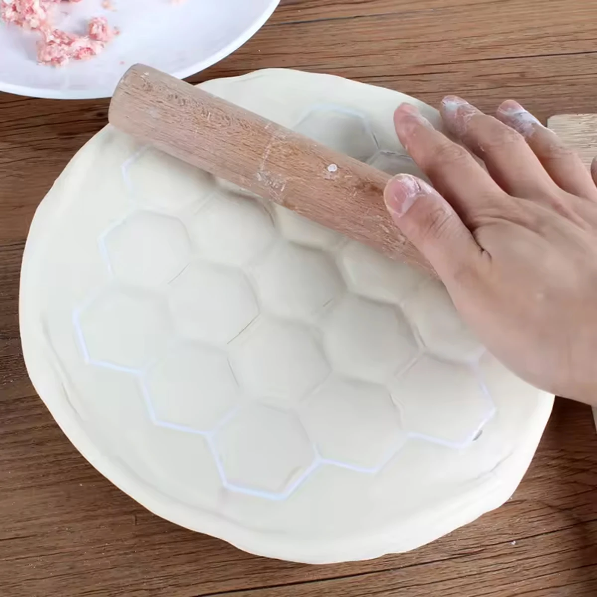1pc-Simple Chinese Dumplings M - مراجعة Dumpling Press Set وسعره