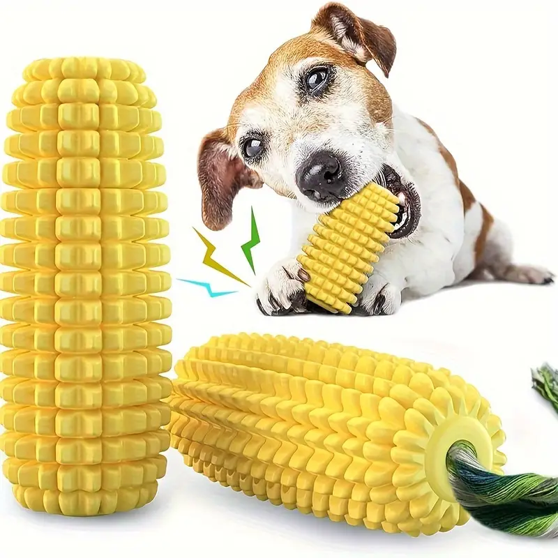 Dog Chew Toys for Aggressive C - مراجعة Corn Dog Stick وسعره