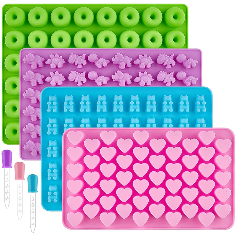 Gummy Bear Molds Silicone Mini - مراجعة Donut Mold Silicone وسعره