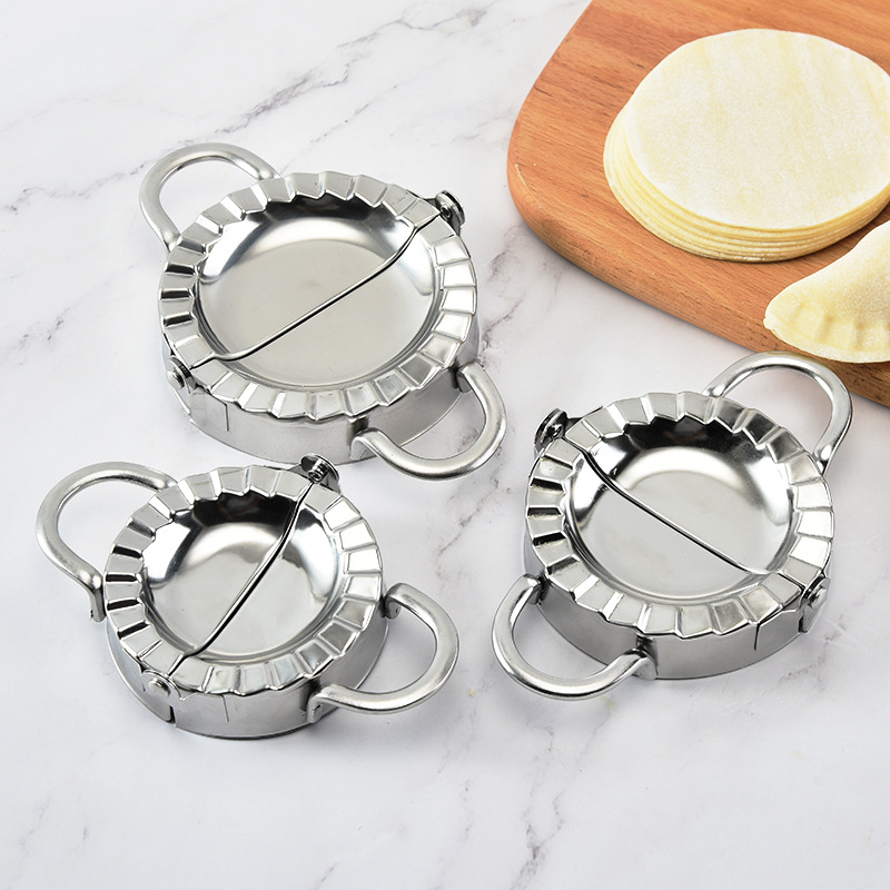 Stainless Steel Dumpling Maker - مراجعة Dumpling Press Set وسعره