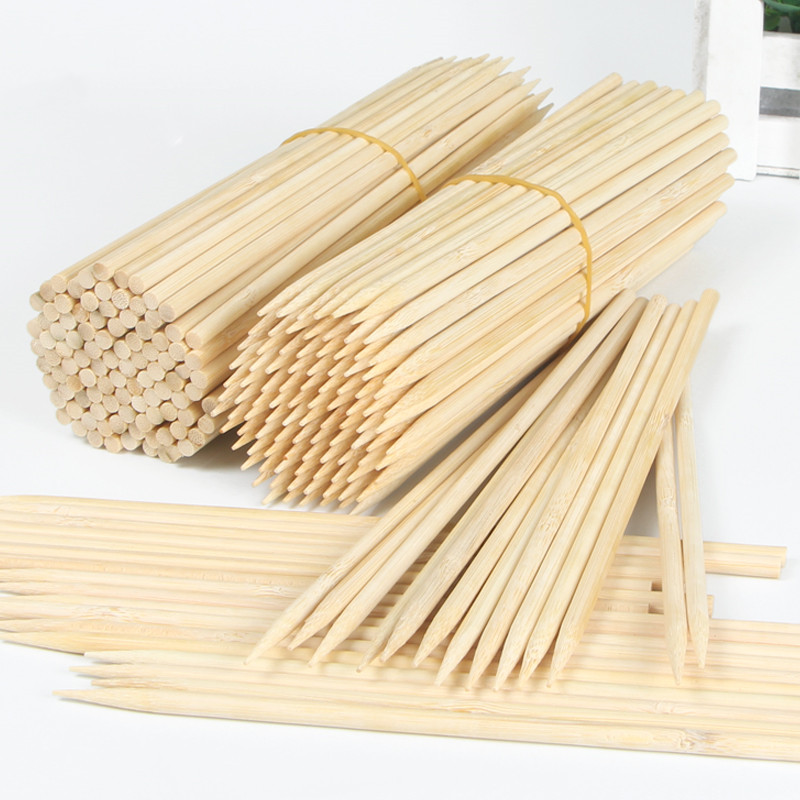 20/30/40cm x 5mm Bamboo Wooden - مراجعة Corn Dog Stick وسعره
