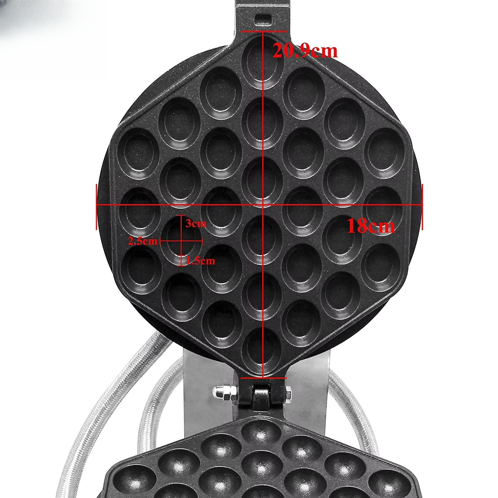 New Household Electric Non-Sti - مراجعة Waffle Cone Maker وسعره
