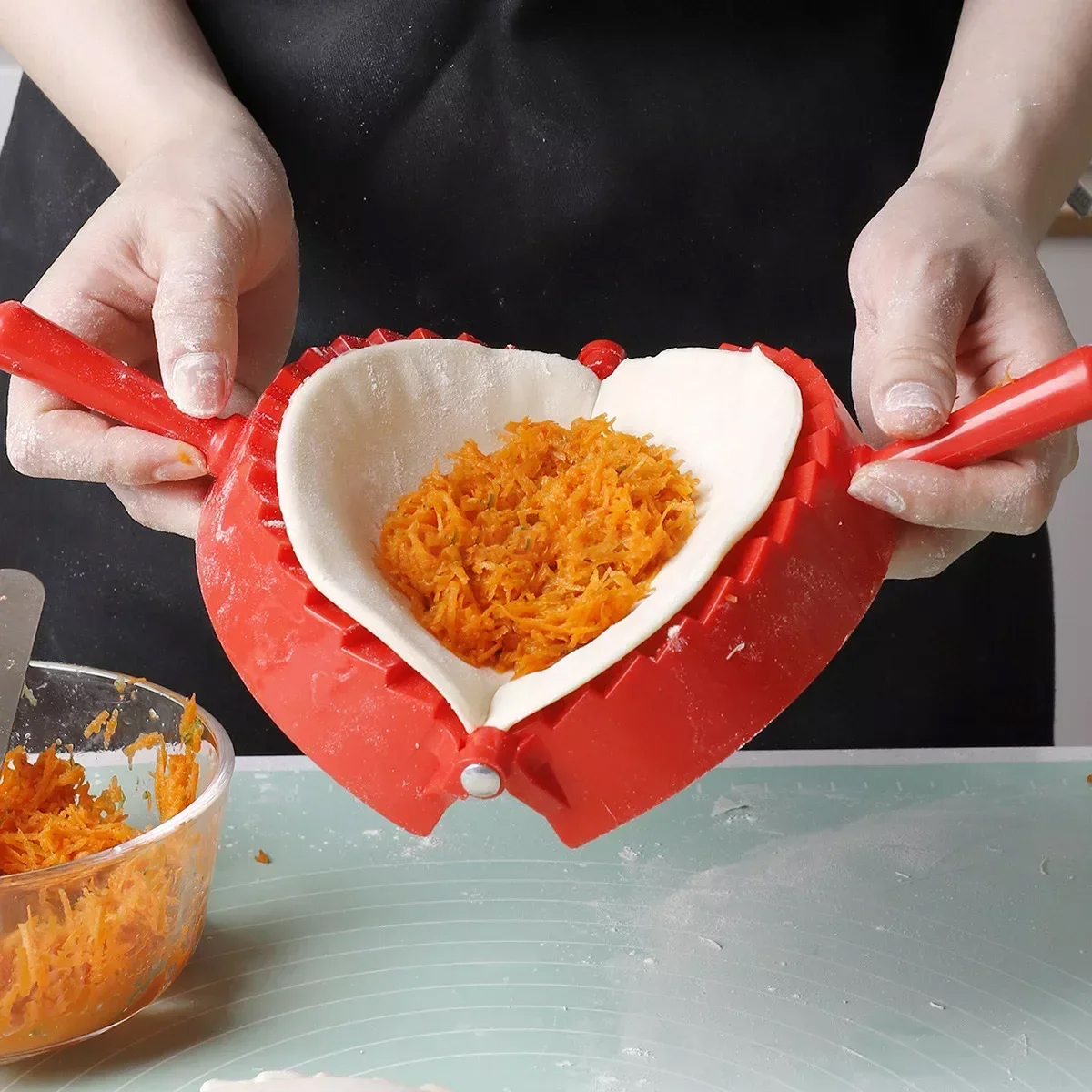 Dumpling Mold Hand Pressed Dou - مراجعة Dumpling Press Set وسعره