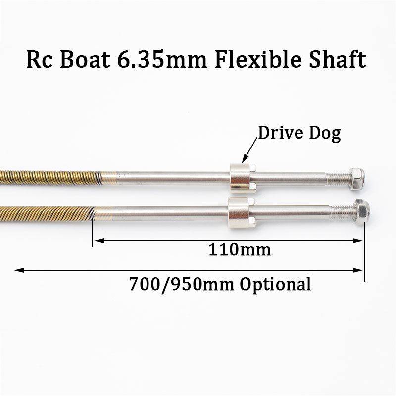 Rc Boat 6.35mm 1/4'' Flexible  - مراجعة Corn Dog Stick وسعره