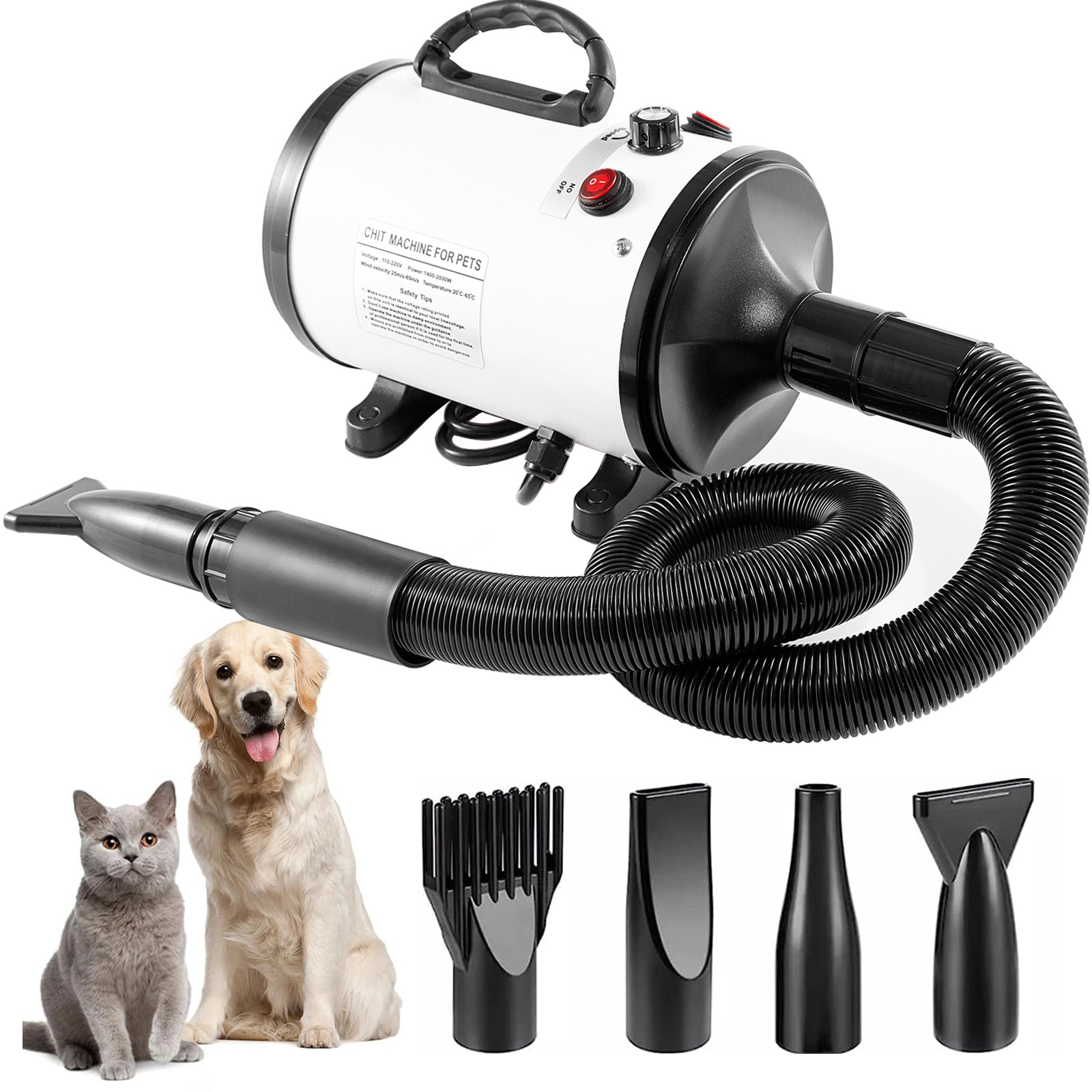 2800W Pet Hair Dryer for Dogs  - مراجعة Hot Dog Press وسعره