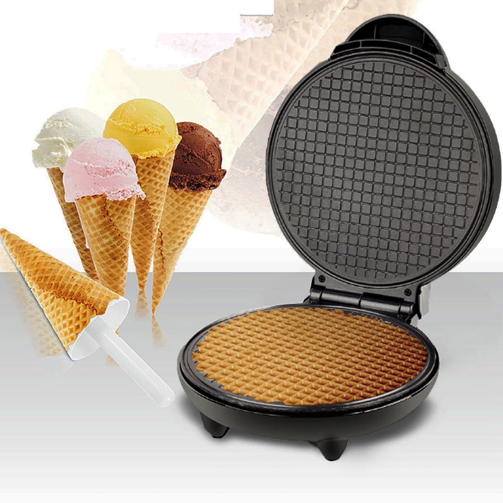 Electric Egg Roll Maker Waffle - مراجعة Waffle Cone Maker وسعره