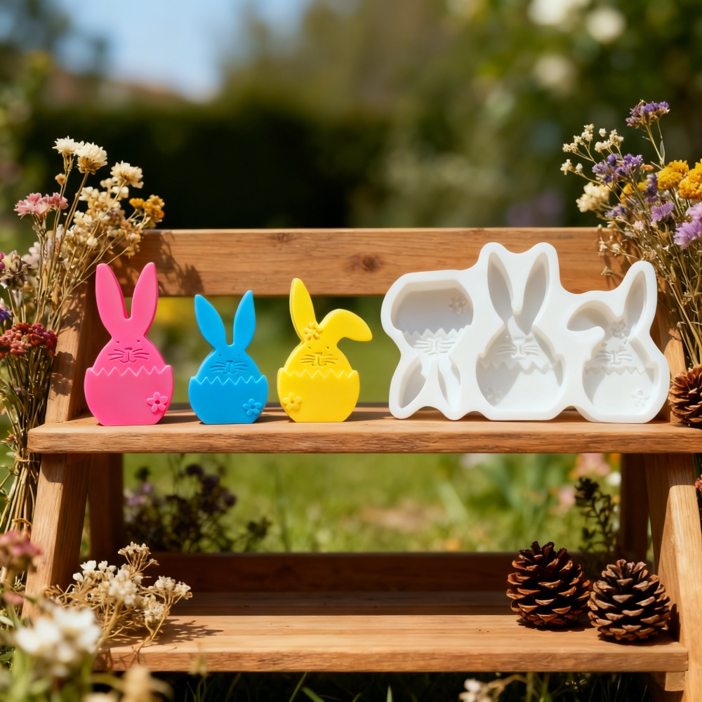 DIY Easter Decoration Resin Bu - مراجعة Bunny Cake Mold وسعره