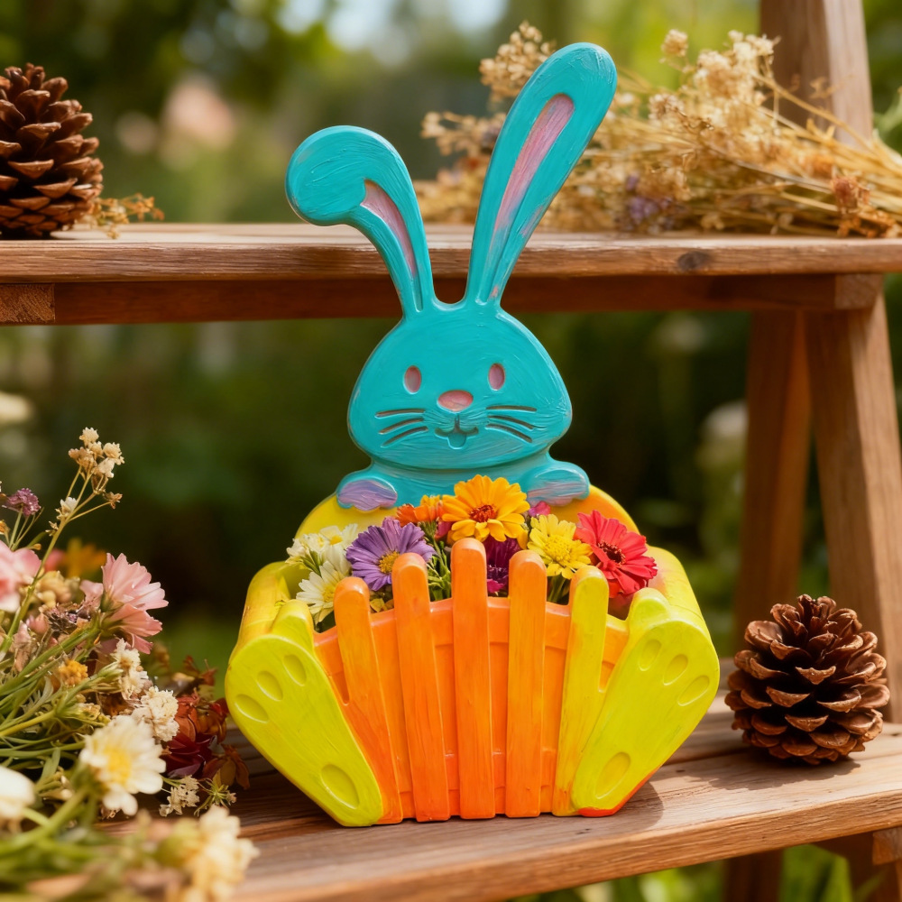 DIY Easter Decoration Resin Bu - مراجعة Bunny Cake Mold وسعره