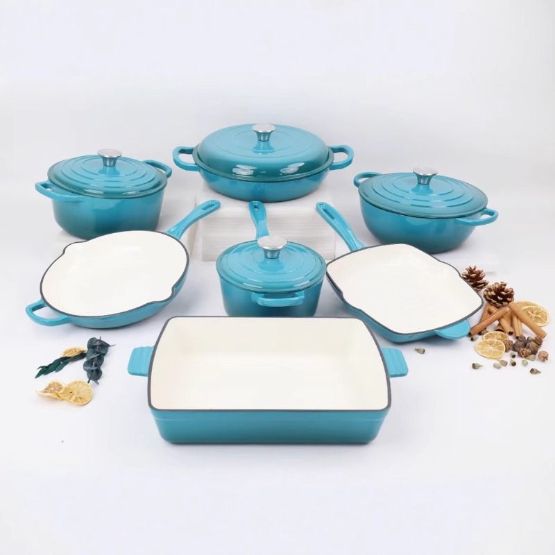 Enamel pot, cast iron pot, pot - مراجعة Cast Iron Corn وسعره