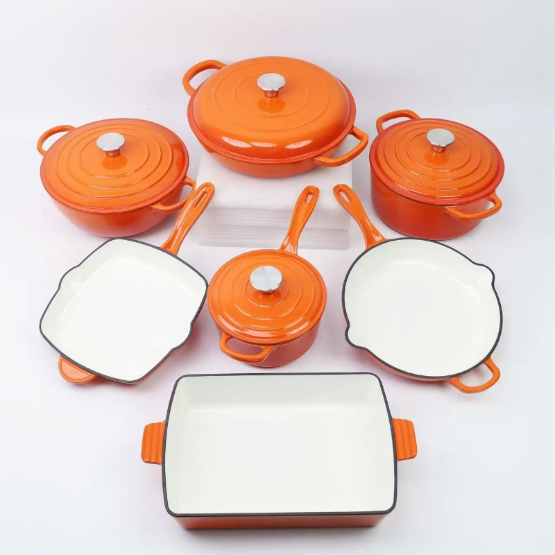 Enamel pot, cast iron pot, pot - مراجعة Cast Iron Corn وسعره