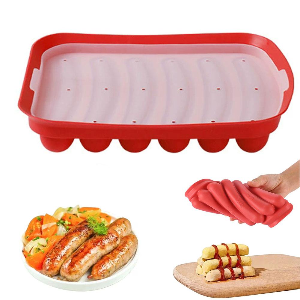 Sausage Maker Mould 6 Grids Si - مراجعة Hot Dog Press وسعره