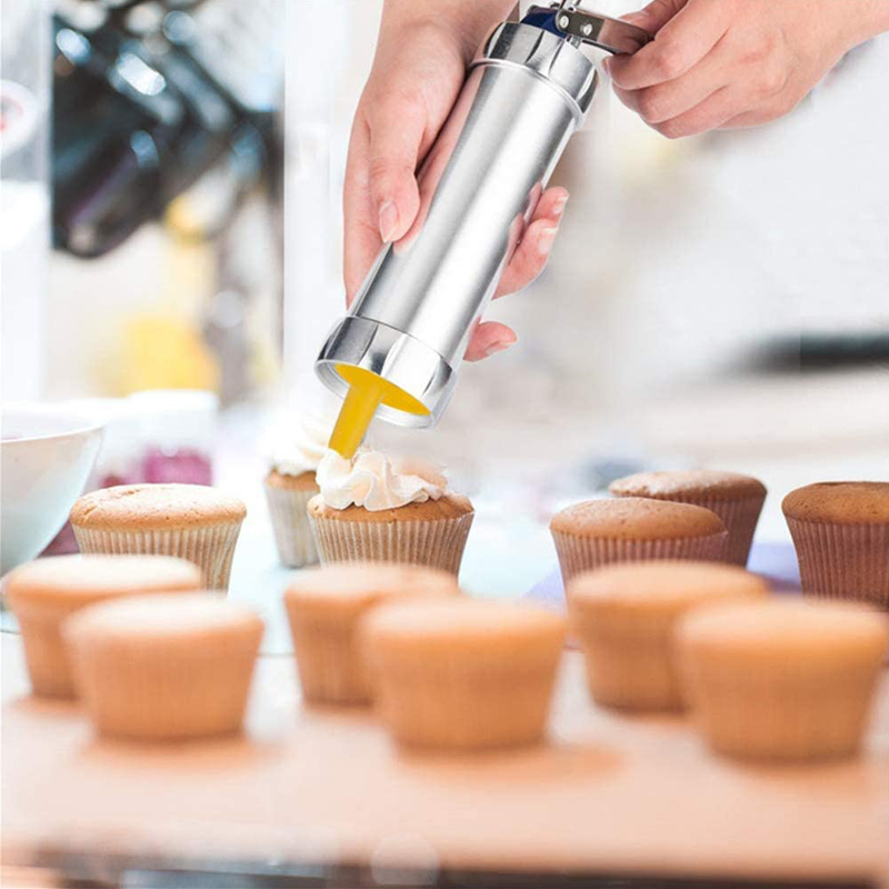 Cookie Press Gun and Icing Set - مراجعة Churros Maker Gun وسعره